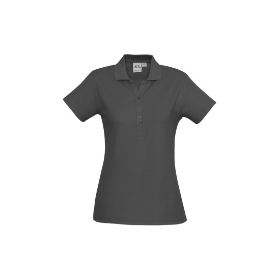 Womens Crew Short Sleeve Polo - P400LS