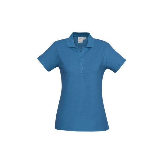Womens Crew Short Sleeve Polo - P400LS