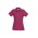 Womens Crew Short Sleeve Polo - P400LS - Fuchsia
