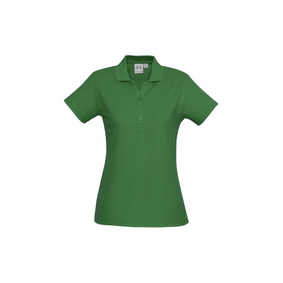 Womens Crew Short Sleeve Polo - P400LS