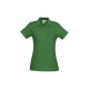 Womens Crew Short Sleeve Polo - P400LS