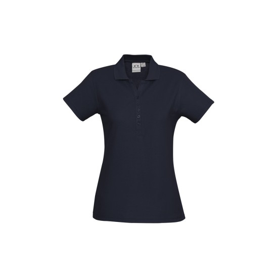 Womens Crew Short Sleeve Polo - P400LS
