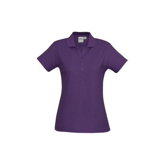 Womens Crew Short Sleeve Polo - P400LS