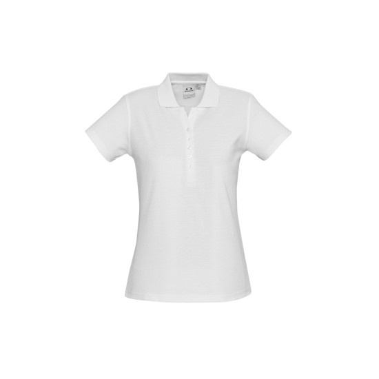 Womens Crew Short Sleeve Polo - P400LS