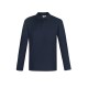 Mens Crew Long Sleeve Polo - P400ML
