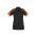 Womens Talon Short Sleeve Polo - P401LS - Black/Orange