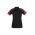 Womens Talon Short Sleeve Polo - P401LS - Black/Red