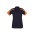 Womens Talon Short Sleeve Polo - P401LS - Navy/Orange
