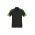 Mens Talon Short Sleeve Polo - P401MS - Black/Green