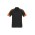 Mens Talon Short Sleeve Polo - P401MS - Black/Orange