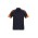 Mens Talon Short Sleeve Polo - P401MS - Navy/Orange