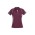 Womens Razor Short Sleeve Polo - P405LS - Maroon/White