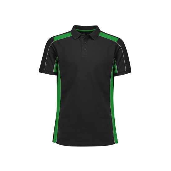 Unisex Grid Short Sleeve Polo - P413US