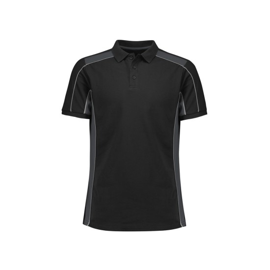 Unisex Grid Short Sleeve Polo - P413US