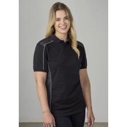 Unisex Grid Short Sleeve Polo - P413US