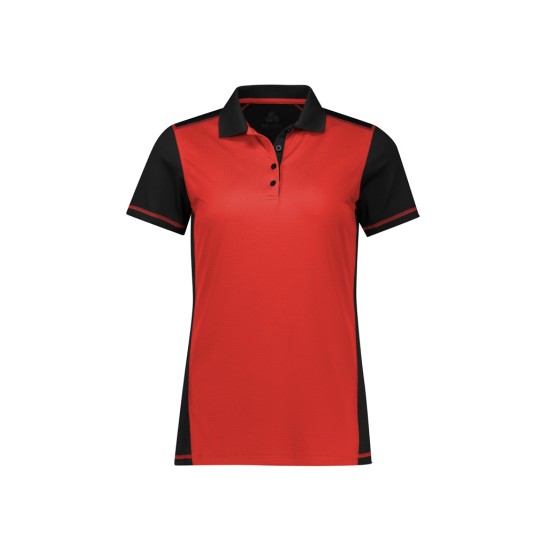 Womens Dart Short Sleeve Polo - P419LS