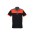 Mens Charger Short Sleeve Polo - P500MS - Black/Fluoro Orange/Grey