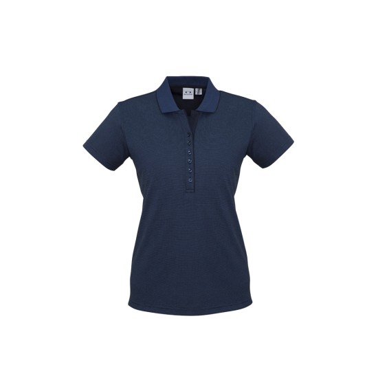 Womens Shadow Short Sleeve Polo - P501LS