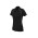 Womens Cyber Short Sleeve Polo - P604LS - Black/Silver