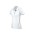 Womens Cyber Short Sleeve Polo - P604LS - White/Silver