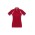 Womens Renegade Short Sleeve Polo - P700LS - Red/White/Silver