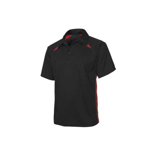 Mens Splice Short Sleeve Polo - P7700