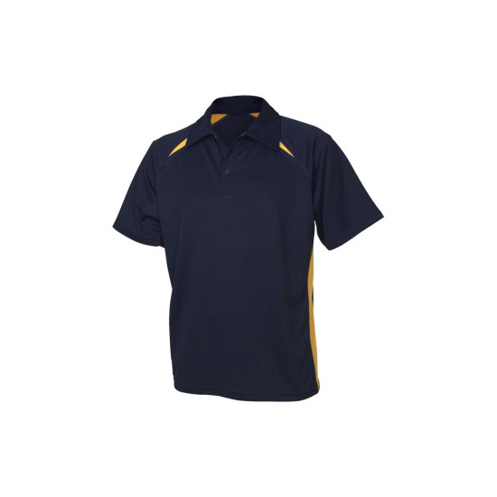 Mens Splice Short Sleeve Polo - P7700