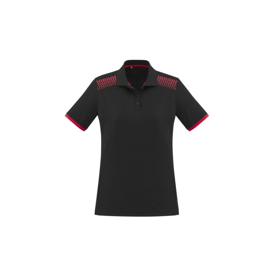 Womens Galaxy Short Sleeve Polo - P900LS