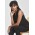 Womens Seville Sleeveless Layered Blouse - RB260LN - Black