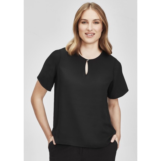 Womens Vienna Short Sleeve Blouse - RB261LS