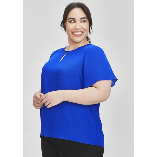 Womens Vienna Short Sleeve Blouse - RB261LS
