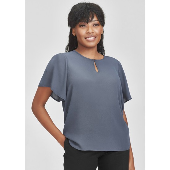 Womens Vienna Short Sleeve Blouse - RB261LS