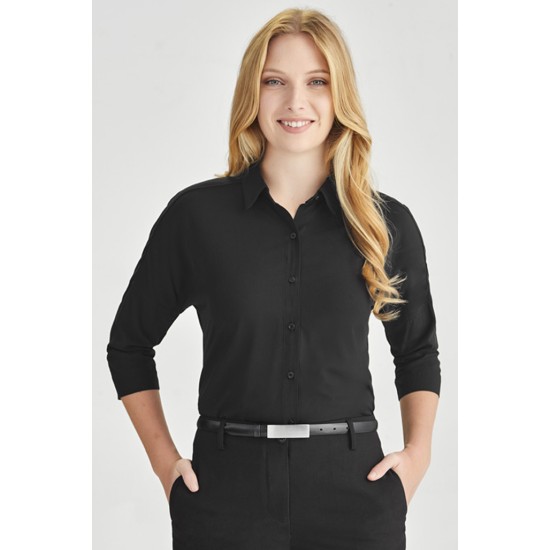 Womens Dahlia 3/4 Sleeve Blouse - RB366LT