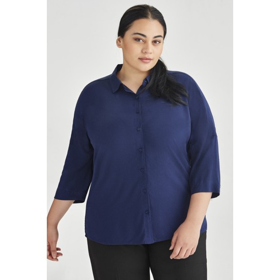 Womens Dahlia 3/4 Sleeve Blouse - RB366LT
