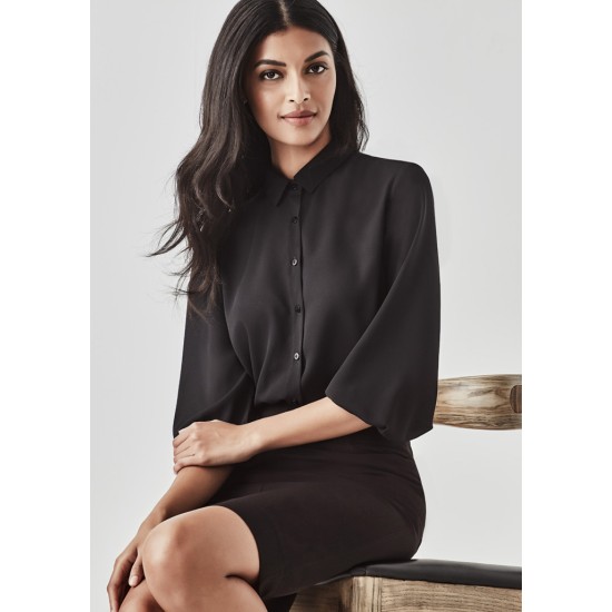 Womens Lucy 3/4 Sleeve Blouse - RB965LT