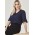 Womens Aria Fluted Sleeve Blouse - RB966LS - Navy