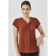 Womens Kayla V-Neck Pleat Blouse - RB967LS