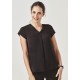 Womens Kayla V-Neck Pleat Blouse - RB967LS