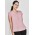 Womens Kayla V-Neck Pleat Blouse - RB967LS - Dusty Rose