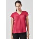 Womens Kayla V-Neck Pleat Blouse - RB967LS