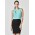 Womens Estelle Sleeveless Pleat Detail Blouse - RB973LN - Aqua