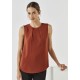 Womens Estelle Sleeveless Pleat Detail Blouse - RB973LN