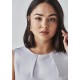 Womens Estelle Sleeveless Pleat Detail Blouse - RB973LN