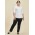 Womens Slim Leg Stretch Chino Pant - RGP263L - Black