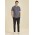 Mens Traveller Tapered Stretch Chino Pant - RGP263M - Black