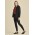 Womens Scuba Ponte High-rise Pull-on Corporate Legging - RGP303L - Black