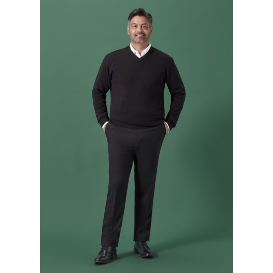 Mens Renew Slim Fit Flat Front Pant - RGP407M
