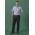 Mens Renew Adjustable Waist  Straight Leg Pant - RGP408M - Pencil Black