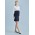 Womens Cool StretchMaternity Skirt - RGS307L - Navy