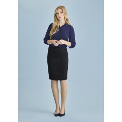 Womens Cool Stretch Mid-waist Pencil Skirt - RGS312L
